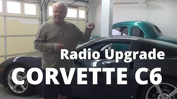 2009 C6 Corvette Navigation Radio Upgrade