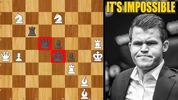 Even The World Champion Cant Solve This Mate In TWO?