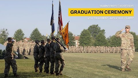 2nd Regiment, Advanced Camp, Graduation Ceremony | CST 2025 | 11 July 2025