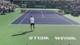 Evans &amp; Safulin Court View Match Highlights Indian Wells 2024