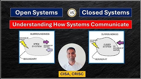 Open vs Closed Systems 💥 What is the difference? @security_for_you