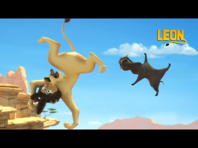 Masks Off ! | Leon the Lion | 60' Compilation | Crazy animals