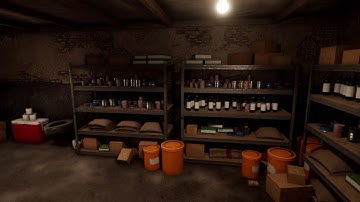 Underground Bunker Environment