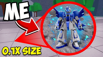 Testing EVERY NEW ATTACK at 0.1x Size in The Strongest Battlegrounds...