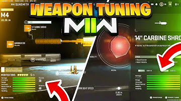 How to use WEAPON TUNING in MW2...