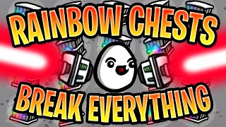 Rainbow Chests Break Everything! | Brotato Modded