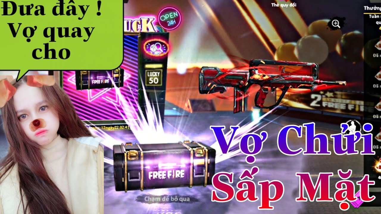 [Free Fire] Cô Ngân chửi Sấp Mặt rồi Giật máy Gao Bạc quay Famas Ma Cà Rồng chỉ vì ... free fire phd troll