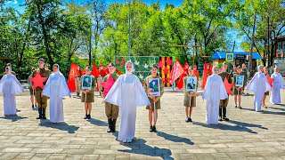 В станице Гундоровской прошел торжественный митинг, посвященный Великой Победе