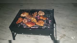 Camp Cooking:  Typhon Folding Portable BBQ Grill