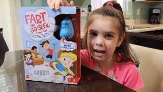 Fart And Go Seek Familykids Game With Farting Beans