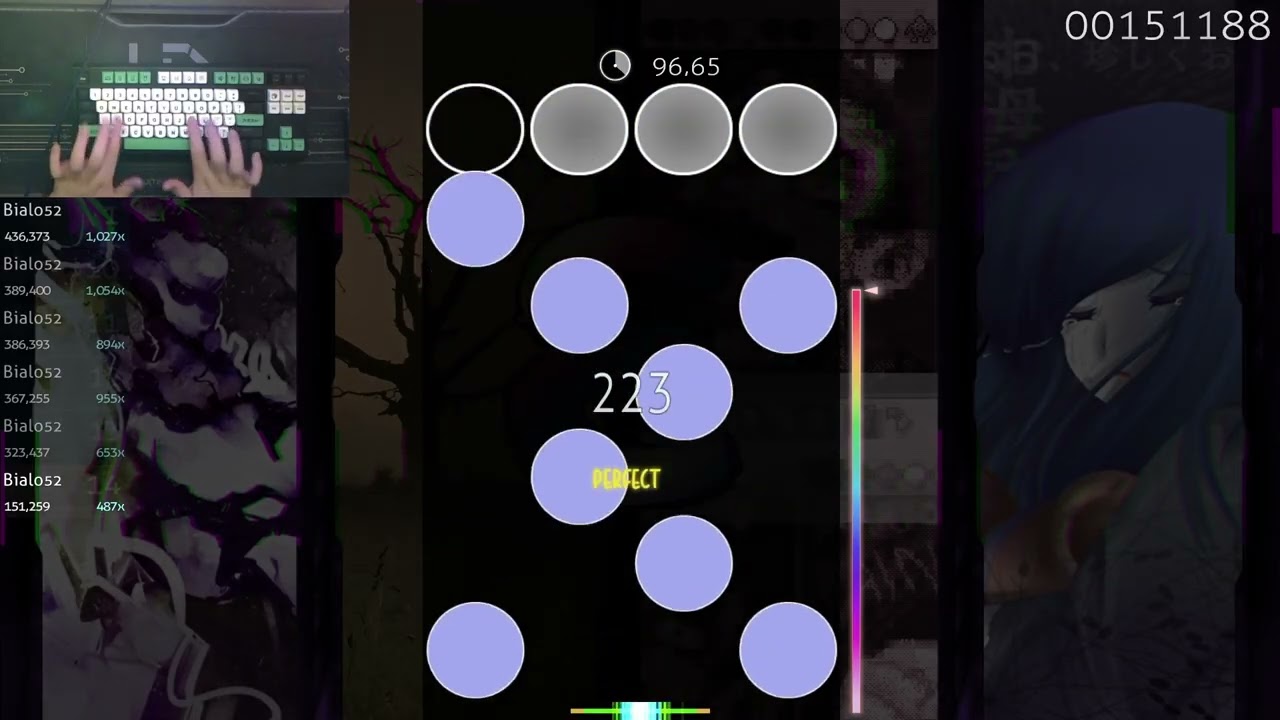 IM SO BACK (mania derust arc) | Epsilon + ht S rank choke (94.27%) | HANDCAM WHAT | osu!mania