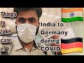 Travelling India to Germany during COVID19 | is it safe ? #vlog55