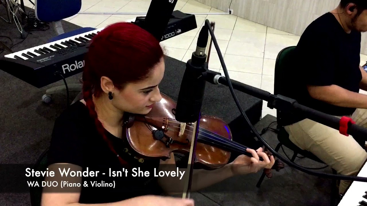 Stevie Wonder - Isn’t She Lovely Instrumental (Piano & Violino)