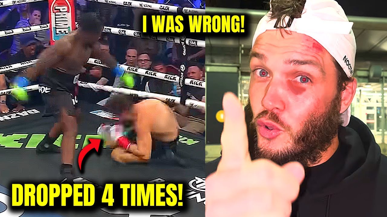 Ryan Taylor Got HUMBLED AGAIN! Forced To Retire From YouTube Boxing