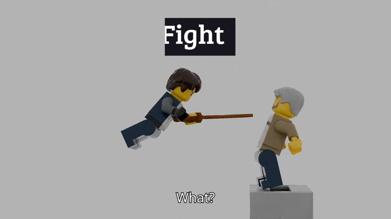 Shinobi - Official trailer - Lego blender animation