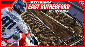 2023 East Rutherford SX Track Preview with Nick Romano | Racer X Films