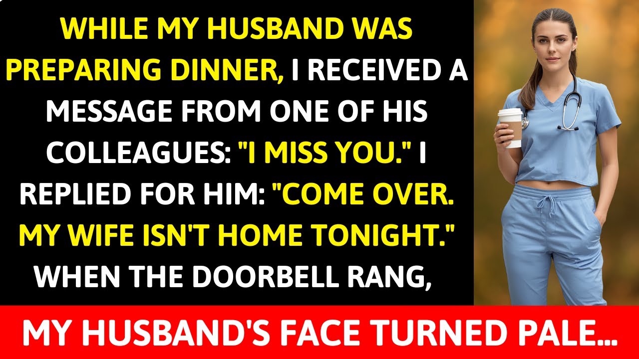 My Hubby Was Cooking, When His Co-Worker Texted: 