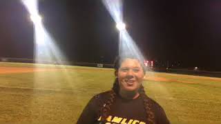 New Bern Sun Journal Female Athlete of the Week - Pamlico County's Jenna Bustamante