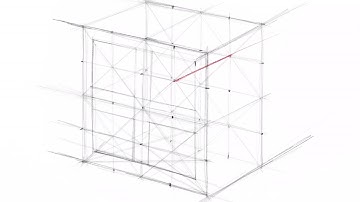 how to draw a cube in Perspective with round corners