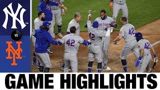 Rosario hits walk-off HR to sweep twin bill | Yankees-Mets Game Highlights 8/28/20