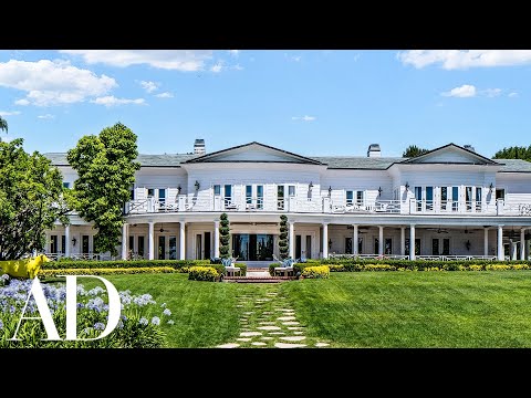 Inside An $85M Estate With A Two-Story Swarovski Chandelier | On The Market | Architectural Digest