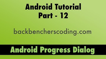 Android Progress Dialog