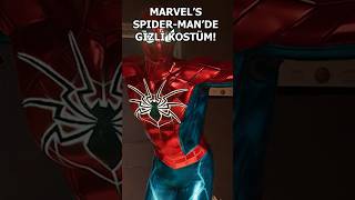 Marvels Spider-Mandeki̇ Gi̇zli̇ Kostüm Ürkiye 