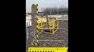 Roof Access Fall Protection Upgrade | Ladder Safety & Hatch Guardrail Installation