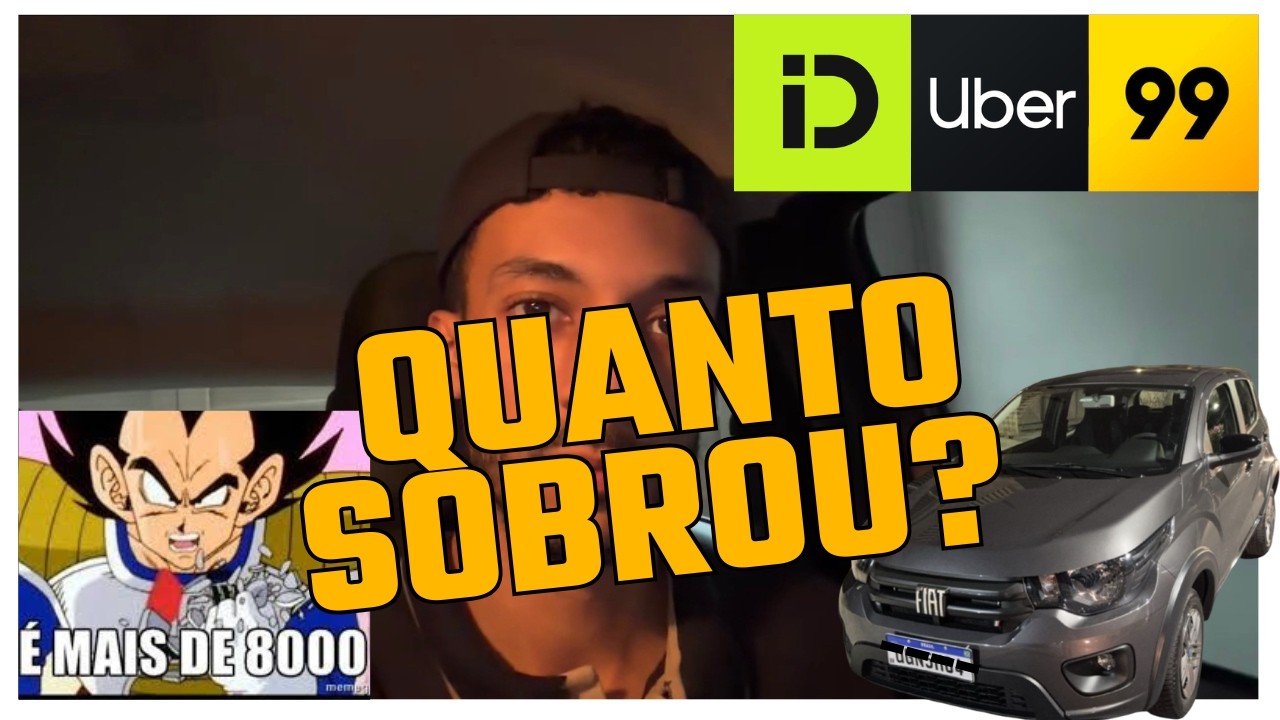 FATUREI ISSO NA UBER EM FEVEREIRO... MAS OLHA O QUE SOBROU DEPOIS DAS DESPESAS (Uberx,99pop)