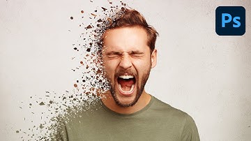 Photoshop Dispersion Effect in Just 3 Minutes! - Very Easy Tutorial