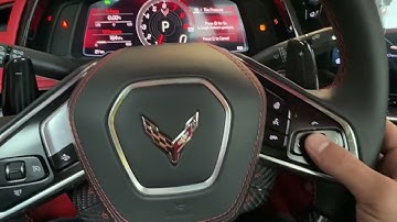 How to reset tire pressure sensors on Corvette C8 Z06