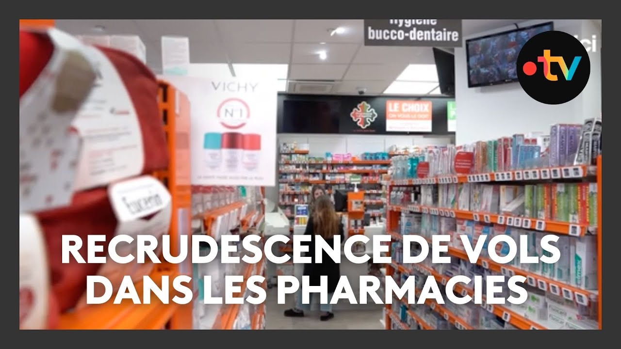Les pharmacies régulièrement victimes de vols à l'étalage