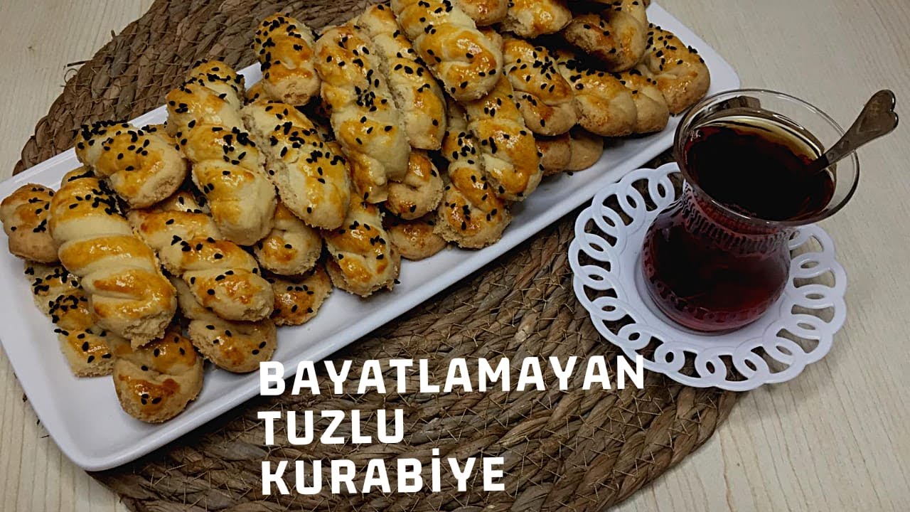 Bayatlamayan Kıyır Kıyır Tuzlu Kurabiye- Denenmiş Yemek Tarifleri