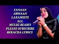 Mulki Baby New Song Gamane Gamachu Ara Lyrics By Bekacha