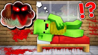Mikey Had a Scary NIGHTMARE in Minecraft Prank - Maizen JJ and Mikey