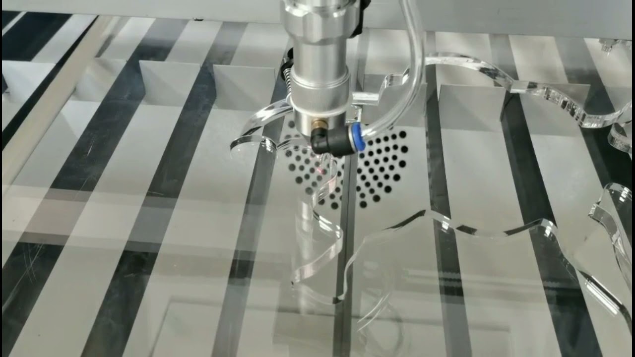 STYLECNC 100w CO2 laser cutting machine for 10mm acrylic and wood cutting