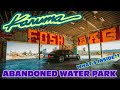Exploring the abandoned water park  you wont believe what we found