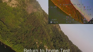 TBS caipirinha II wing with Matek F405wing -  자동이륙 &  튜닝비행