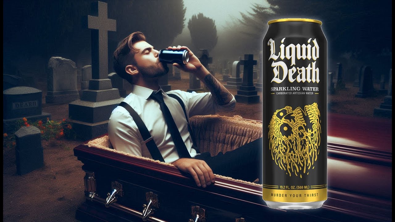 Liquid Death Foods Drinks With Evil Names YouTube Liquid Death Foods Drinks With Evil Names YouTube
