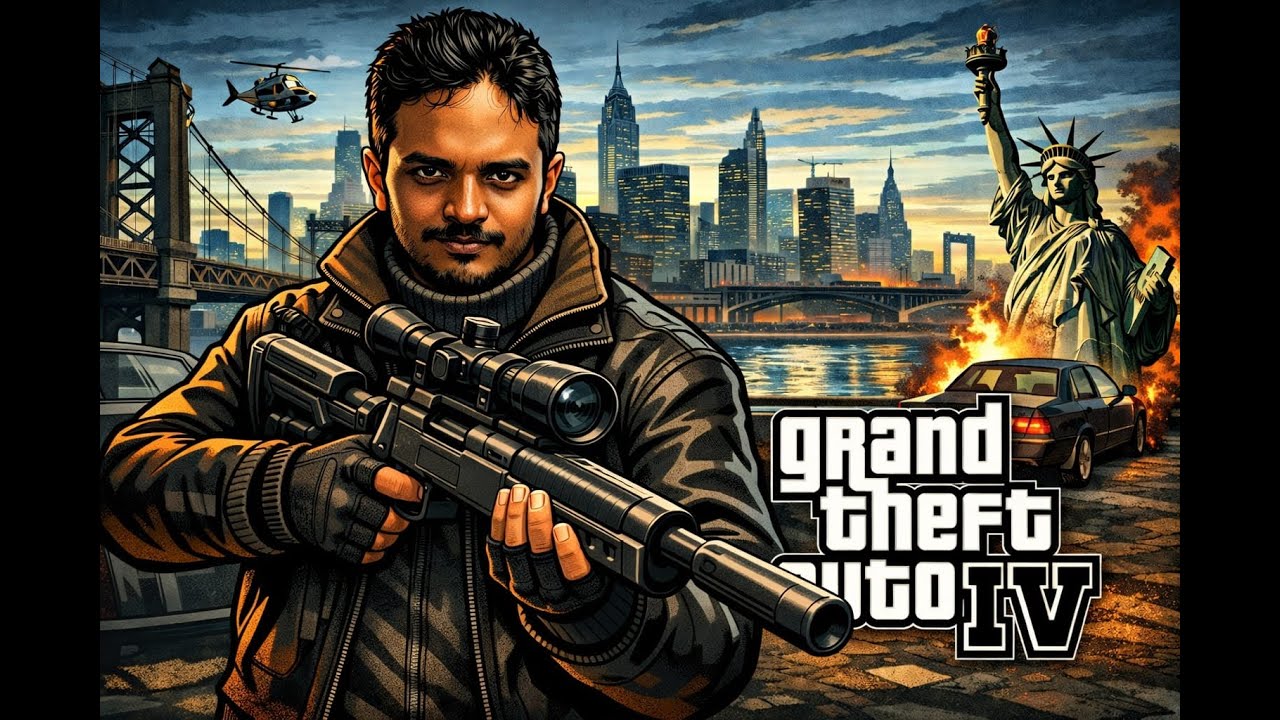 GTA 4 LIVE 🔴 | Malayalam Gameplay | Story Mode | Chill Stream