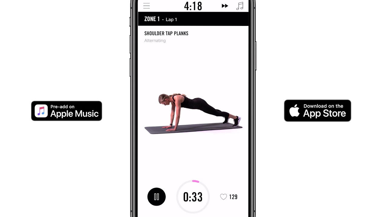 Apple App Store Preview Trailer: SHOCK Women's Fitness