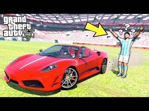 Видео: ГАНГСТЕР УГНАЛ ФЕРРАРИ МЕССИ! - GTA 5 Реальная Жизнь (Моды ГТА 5)