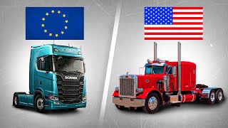 Why American and European Trucks Are So Different?