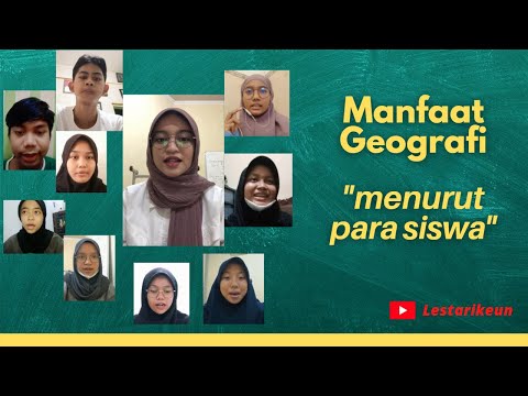 Manfaat geografi