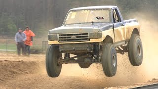 Mud Racing Trucks Wide Open Throttle In Virginia