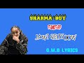 Sharma Boy Jawi Galiyoow Official Music Lyrics SharmaBoy