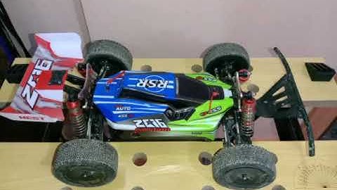 RC buggy WLtoys 144001. Motor upgrade. Out with the 550 and in with a 540. UPDATE....60 KPH ON GPS.