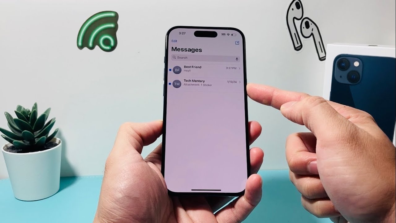 How To Mark Text Messages As Unread On IPhone YouTube