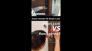 Kunci normal VS Smart Lock