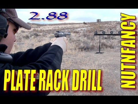 Plate Rack Drill:  TacticalDoodle Shoots 2.88 Secs